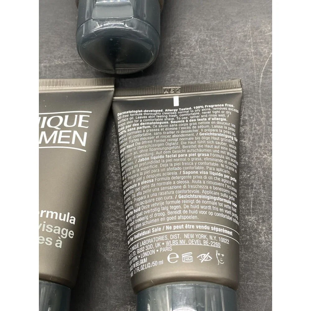 3 Clinique for Men Face wash oily skin formula, 1.7 oz/ 50 ml